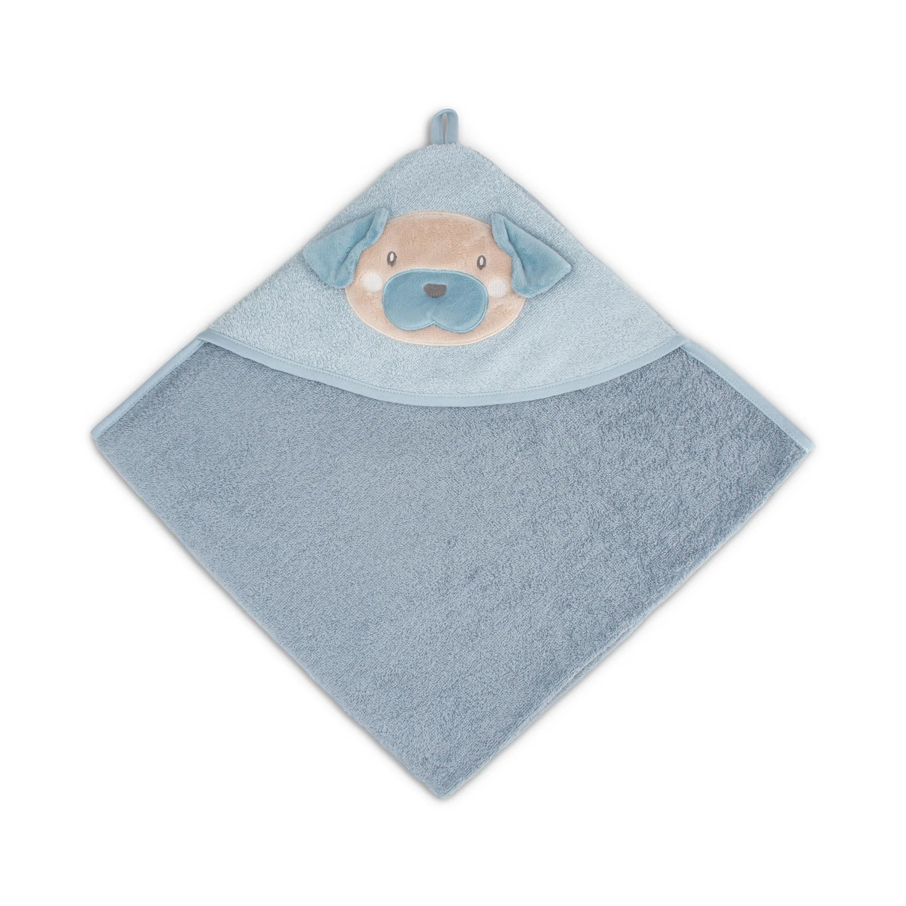 The Little Linen Company Character Baby Hooded Towel - Barklife Dog for baby and toddler bath time