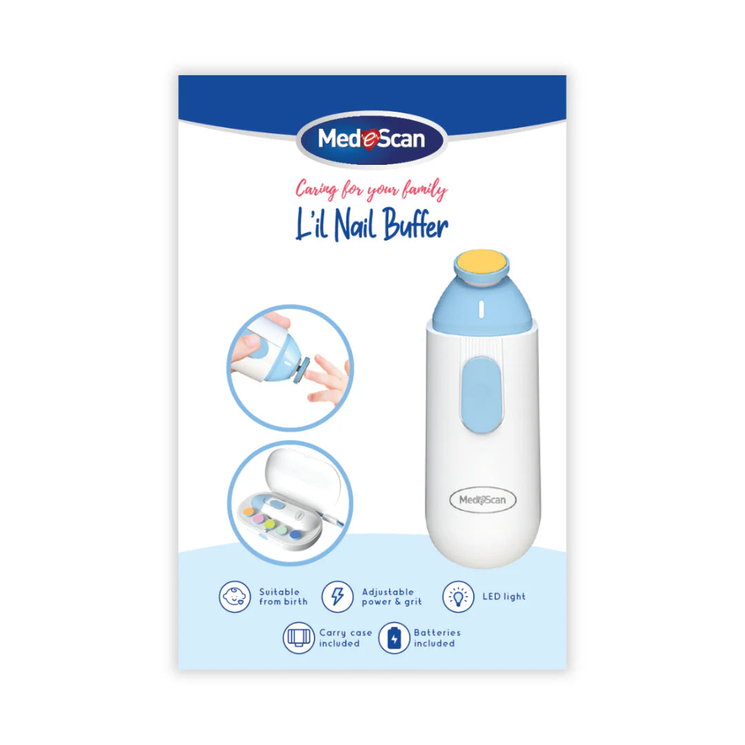 Medescan L'il Nail Buffer Set for newborn, baby and toddler. MOD & TOD