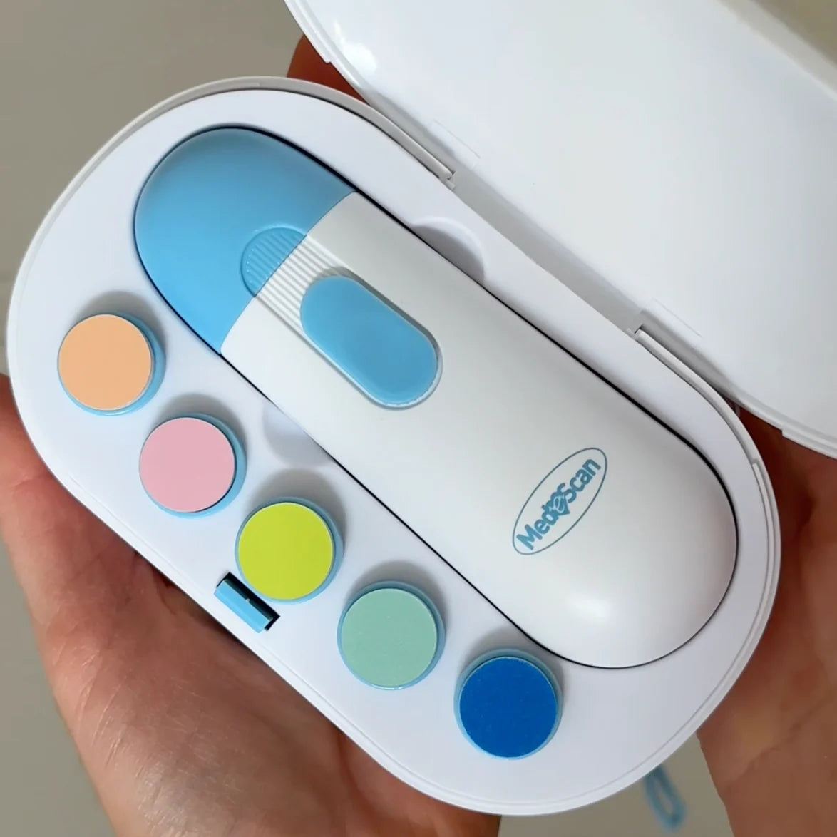 Medescan L'il Nail Buffer Set for newborn, baby and toddler. MOD & TOD