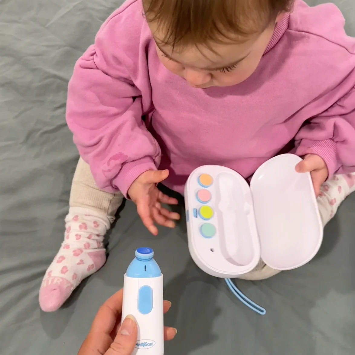 Medescan L'il Nail Buffer Set for newborn, baby and toddler. MOD & TOD