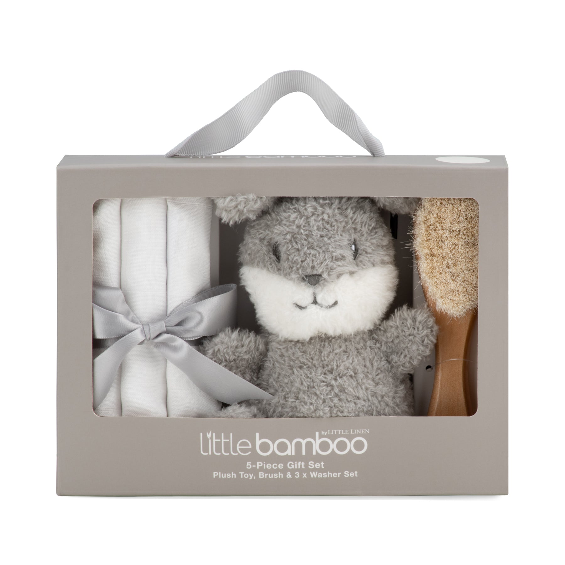 Little Bamboo 5 Piece Gift Set - Natural for baby