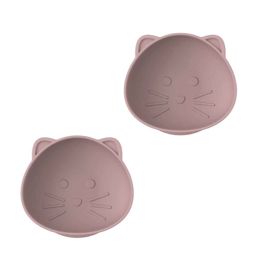 Melii Suction Bowl 2 Pack | LUXE Cat for baby, toddlers and kids