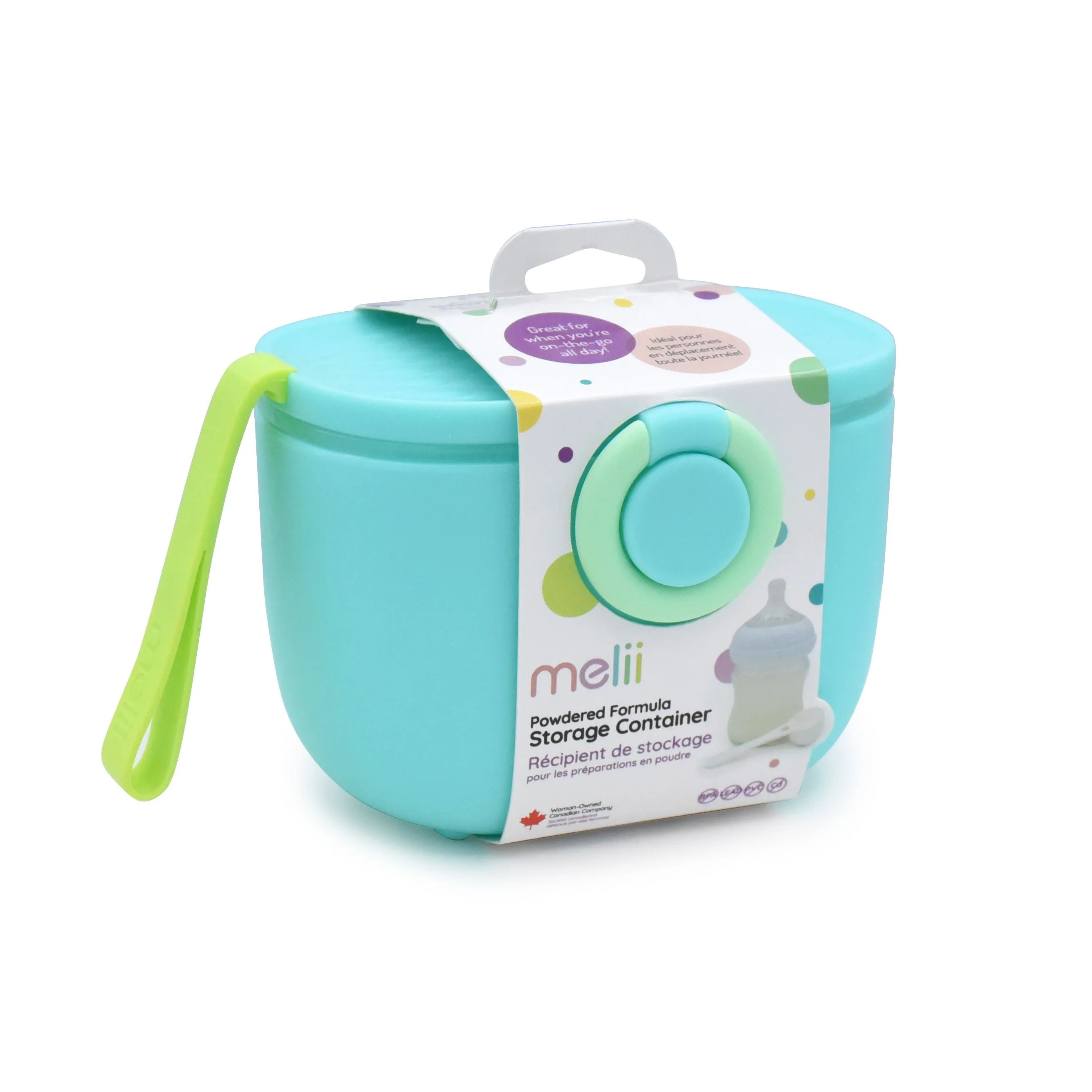 Melii Formula Storage Container - Blue for baby formula storage