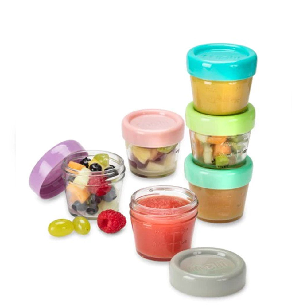 Melii Glass Food Container - 6 Pack - modandtod.com