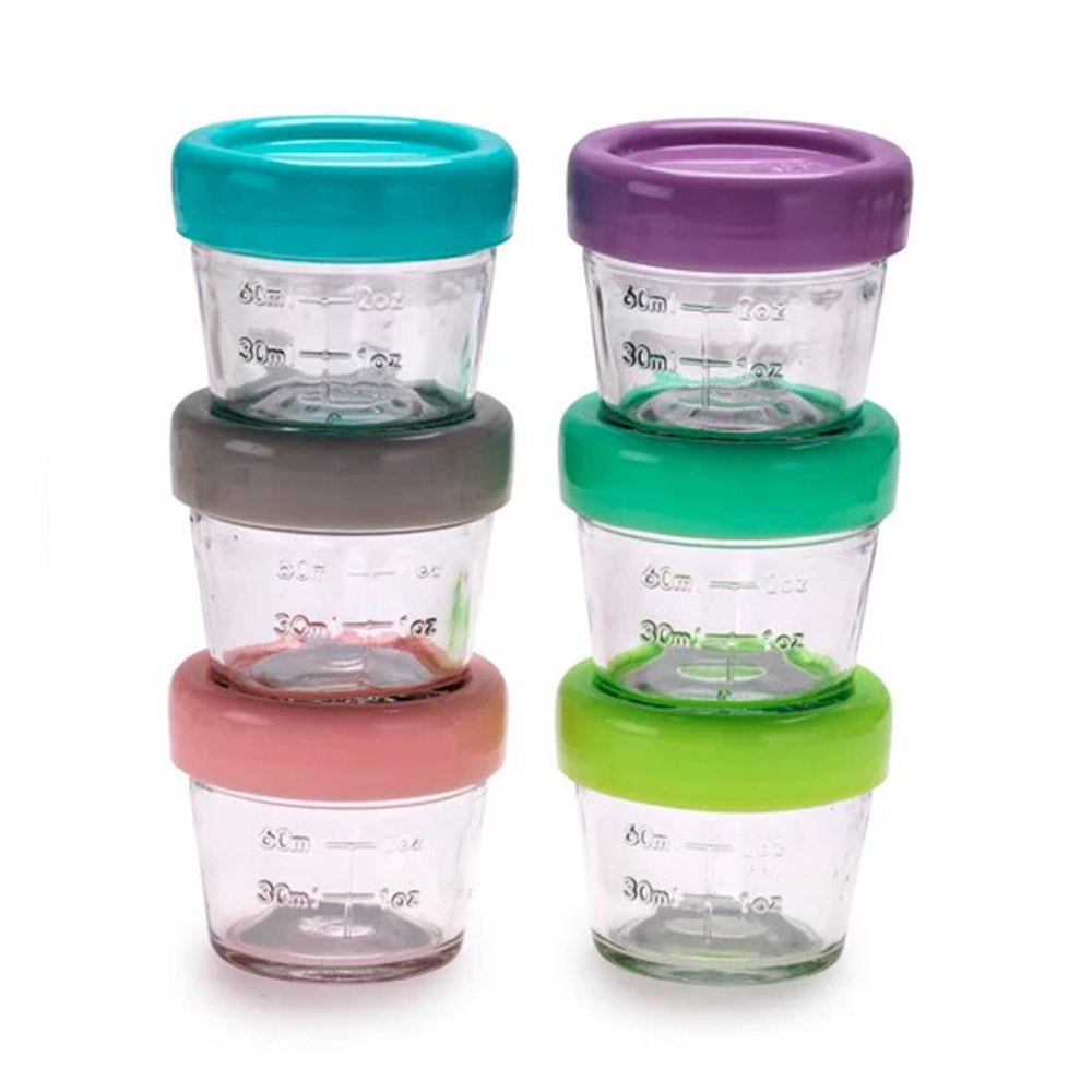 Melii Glass Food Container - 6 Pack - modandtod.com