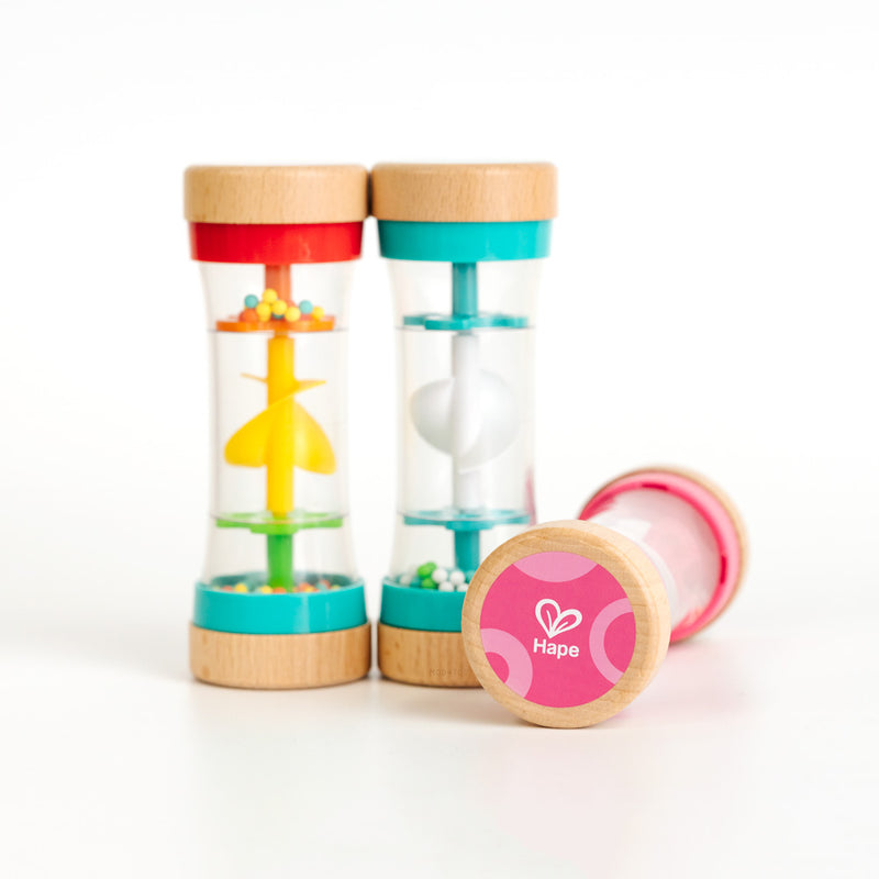 Hape Beaded Raindrops | Pink for baby and toddlers