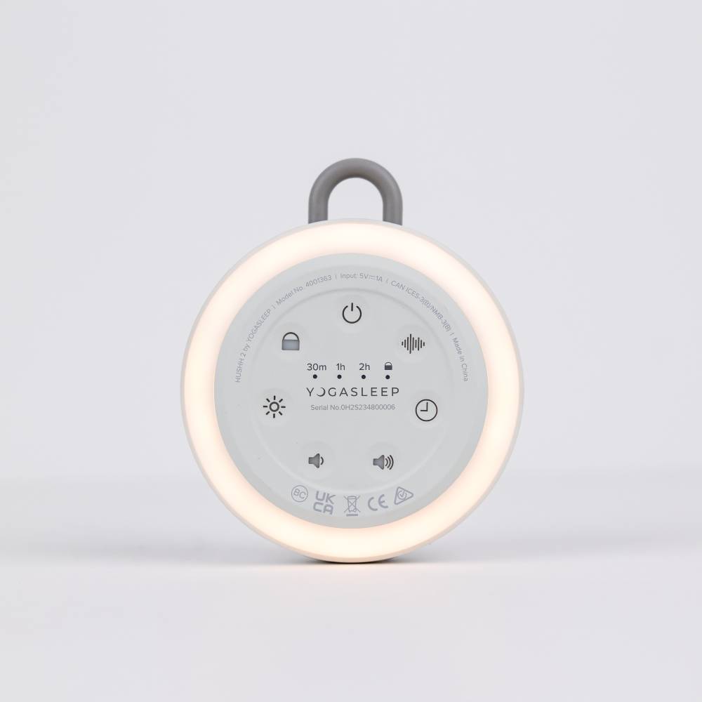 Yogasleep Hushh 2 white noise sound machine for baby