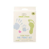 Clean Touch Ink Print Kit (M - 0-6 months) hand and foot print ink keepsake