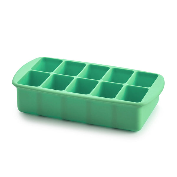 Melii Silicone Baby Food Freezer Tray with Lid | Mint - modandtod.com