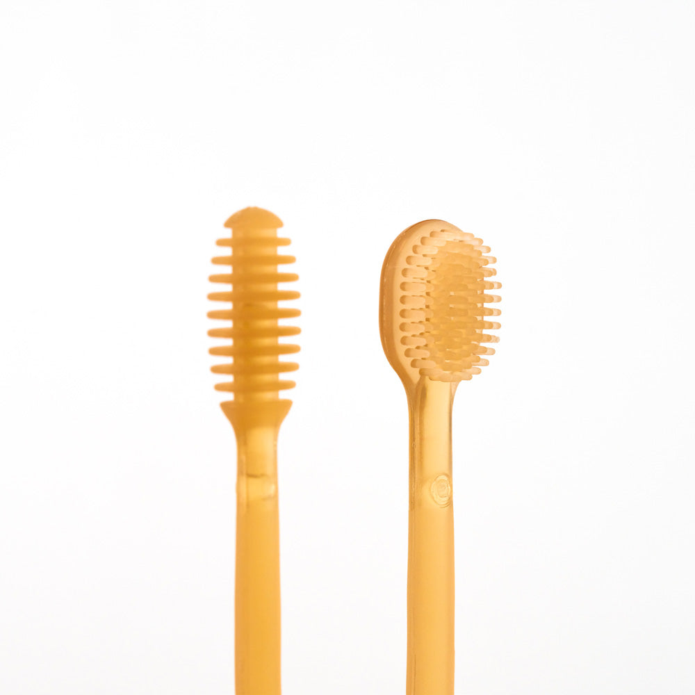 River & Oak Silicone Baby Oral Care Kit | Baby Toothbrush & Tongue Brush | modandtod.com