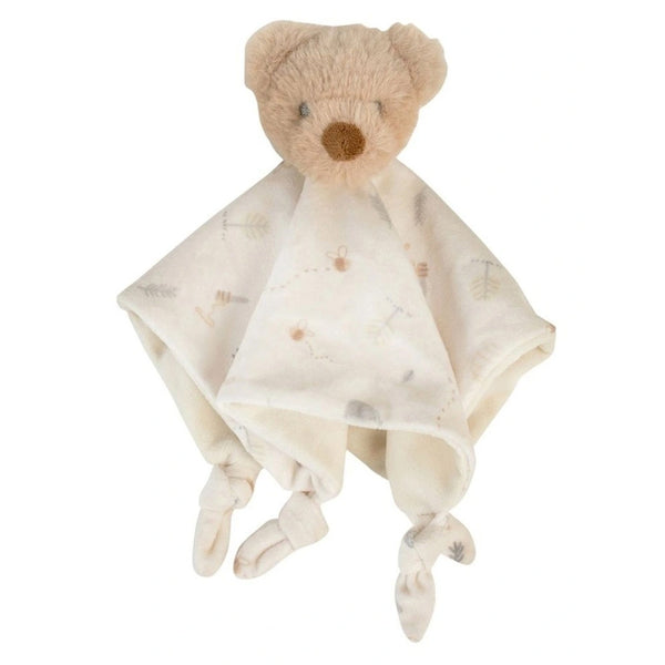 The Little Linen Company Baby Comforter Toy - Nectar Bear for newborn and baby