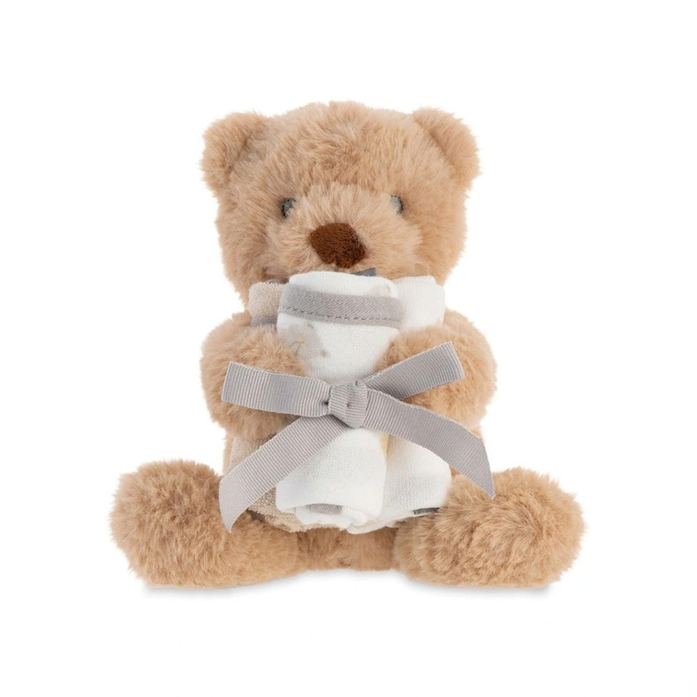 Soft Plush Baby Toy & Face Washers - Nectar Bear