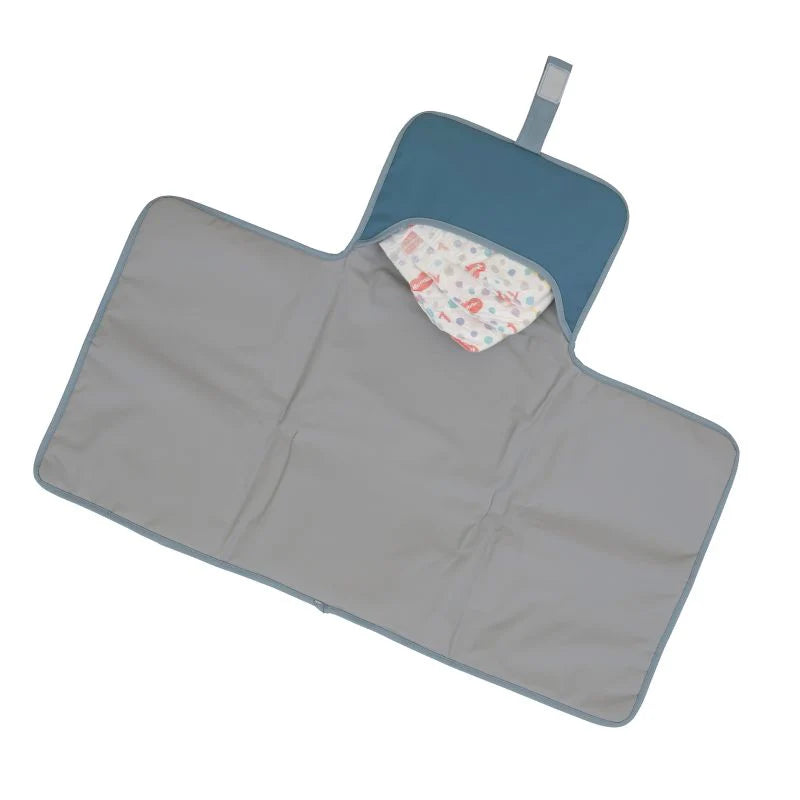 ALL4ELLA Recycled Changing Wallet - Blue | Baby Changing Mat | modandtod.com