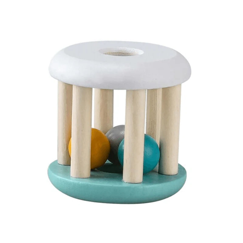 Allen Trading Wooden Rattle for baby toddler and kids