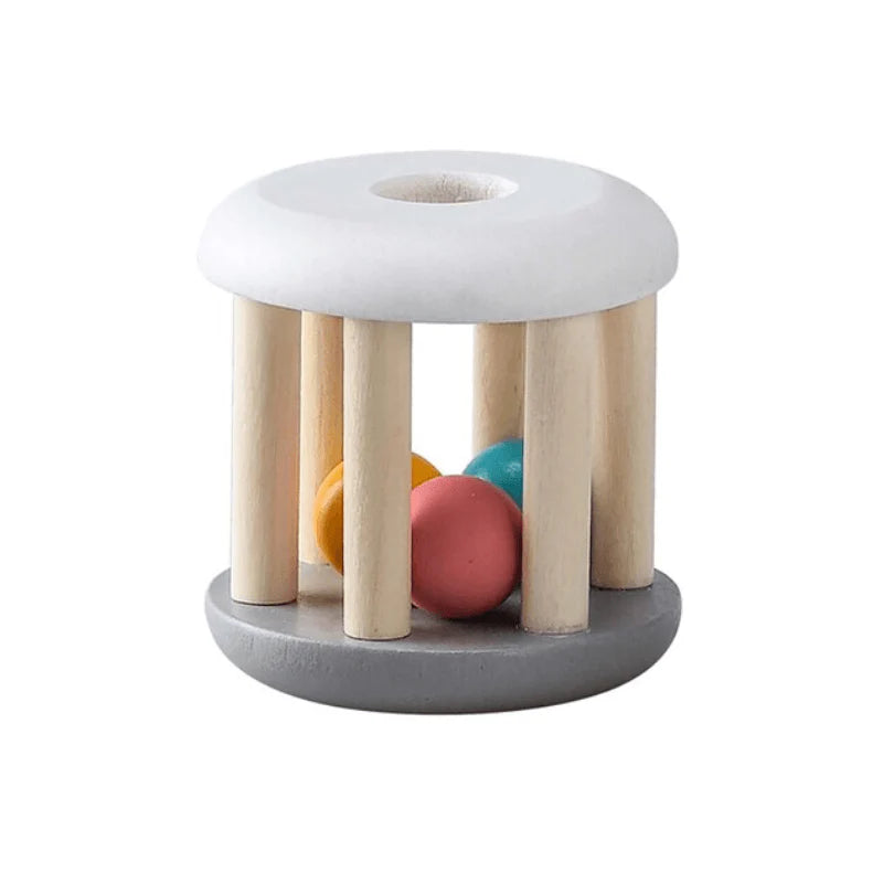 Allen Trading Wooden Rattle for baby toddler and kids