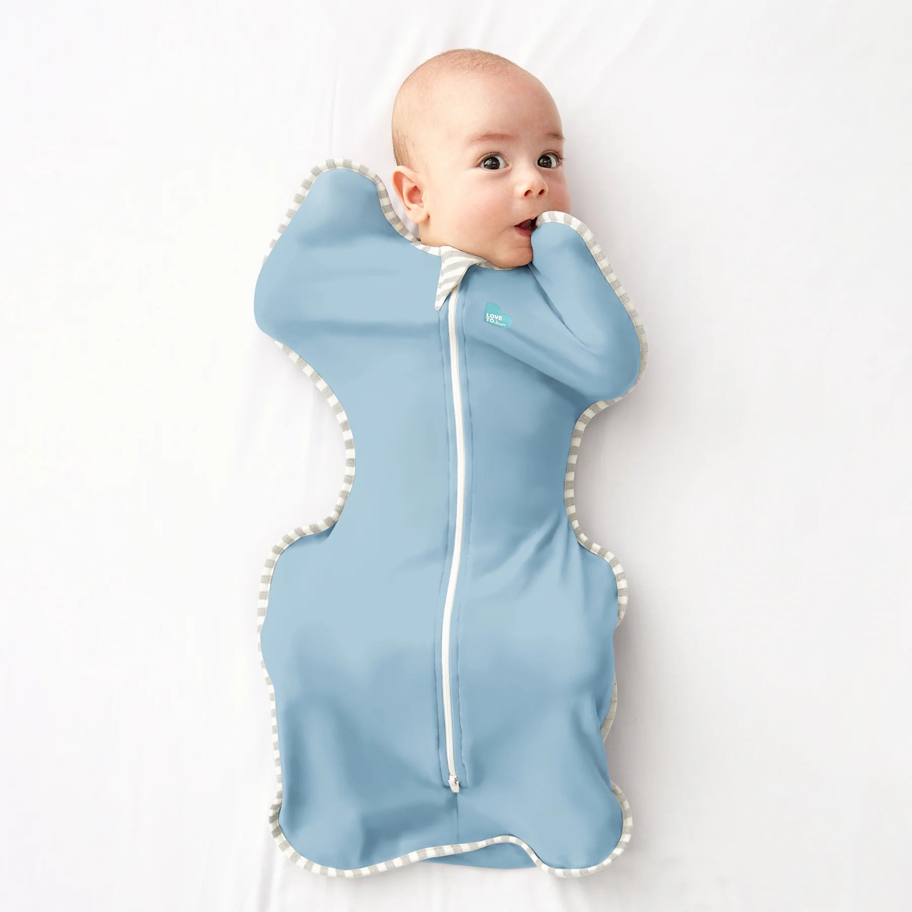 Love To Dream Swaddle Up™ Original 1.0 TOG - Dusty Blue available at modandtod.com