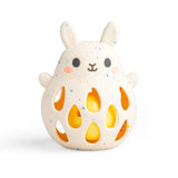 Tiger Tribe Silicone Rattle - Bunny for baby and toddlers