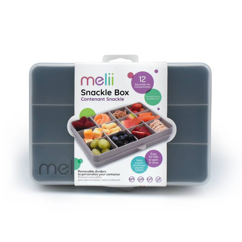 Melii Snackle Box | Grey - modandtod.com