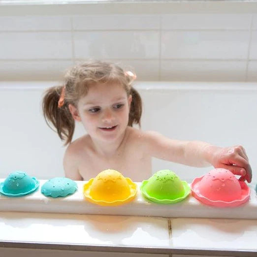 Tiger Tribe Stack & Pour | Bath Egg for baby, toddler and kids bath egg toy