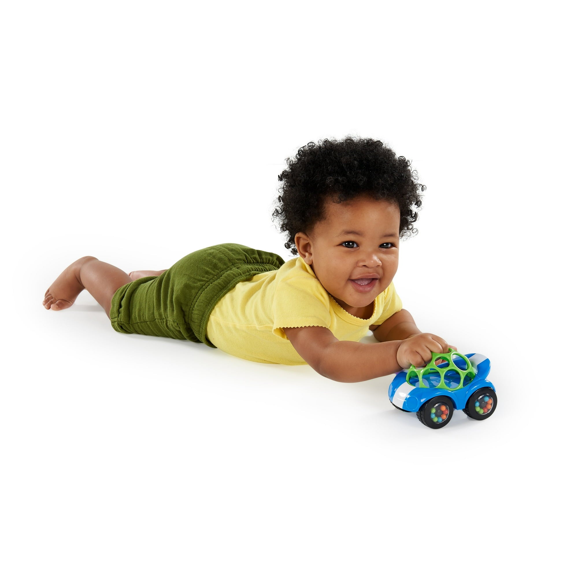 Bright Stars Oball Rattle & Roll Blue Sports Car for baby and toddler