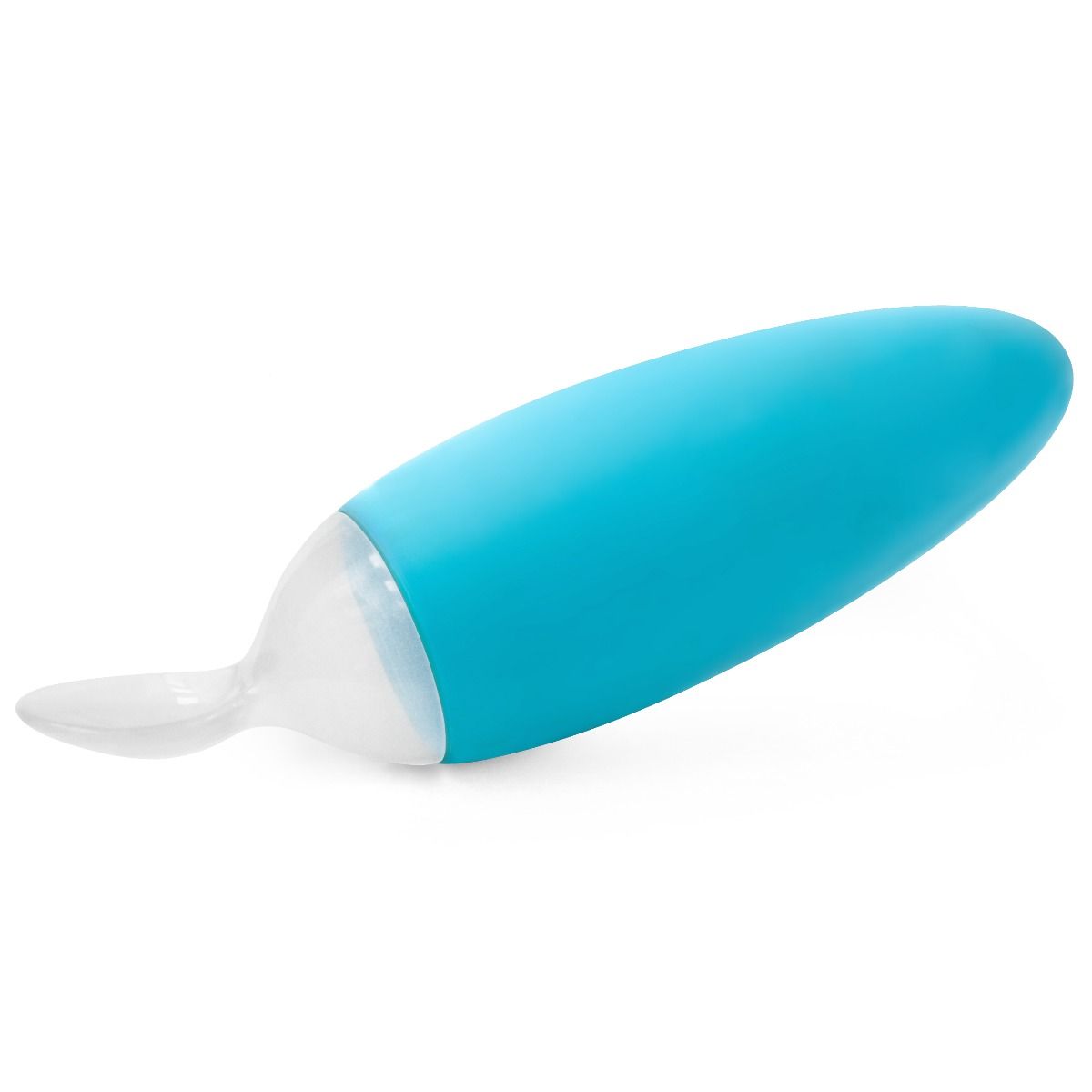 Boon Squirt Spoon - Blue for baby starting solids. MOD & TOD