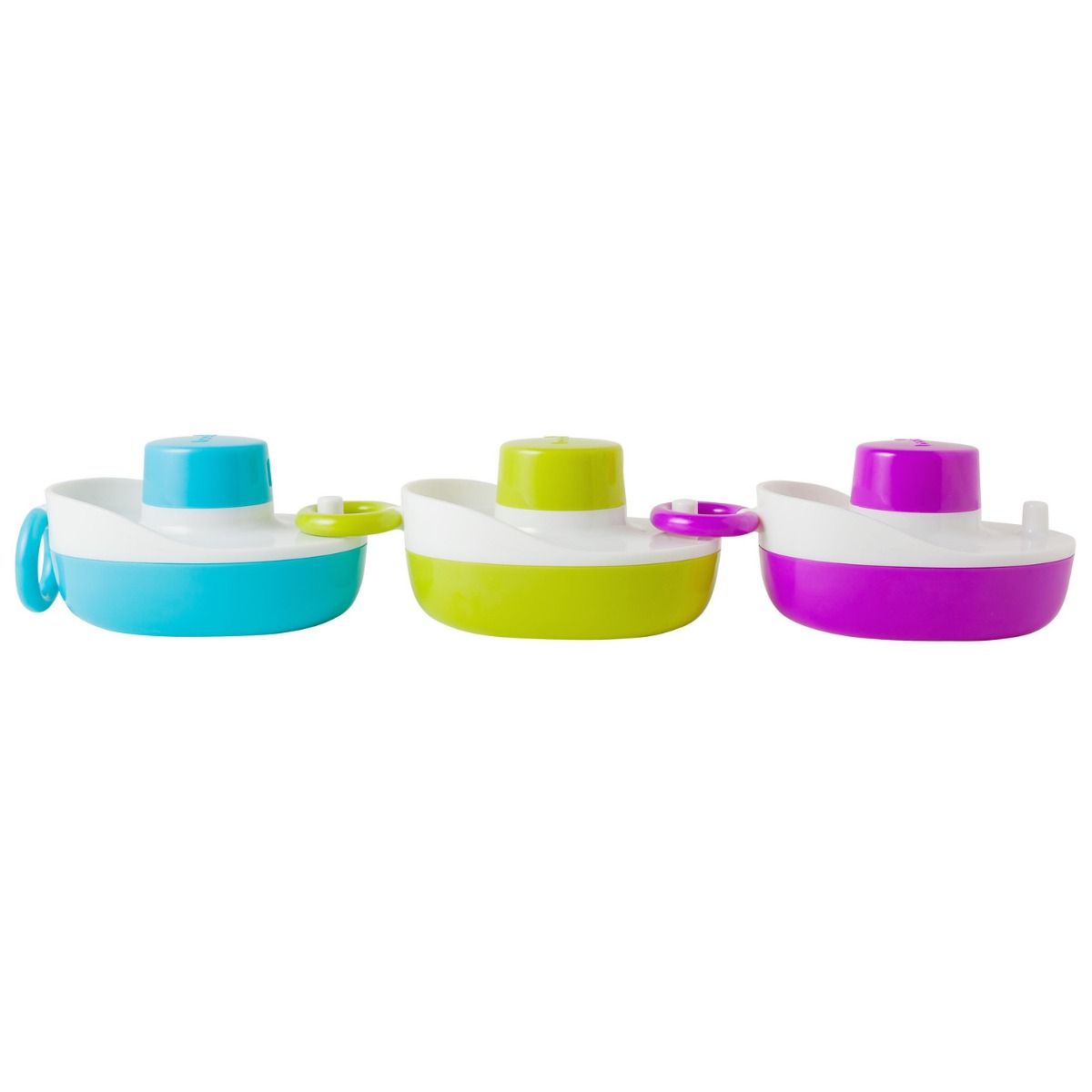 Boon Tones - Whistling Bath Boats for toddler bathtime fun. MOD & TOD