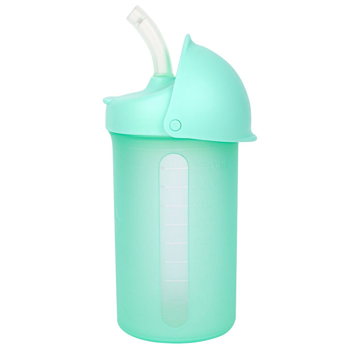 Boon Swig Straw Bottle 270ml - Mint for baby and toddler sippy cup. MOD & TOD