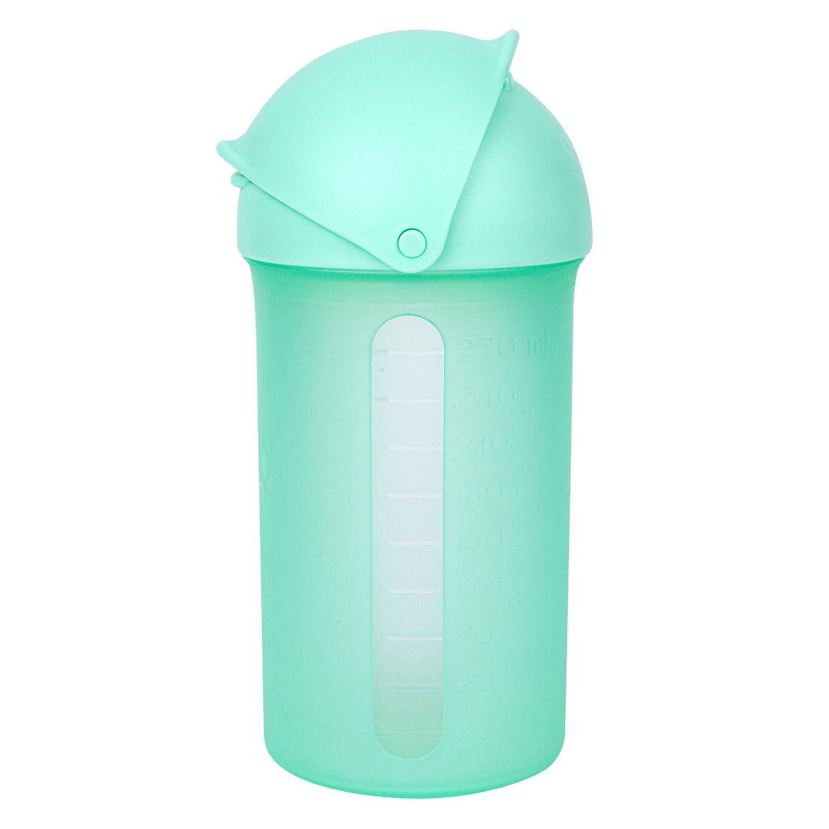Boon Swig Straw Bottle 270ml - Mint for baby and toddler sippy cup. MOD & TOD