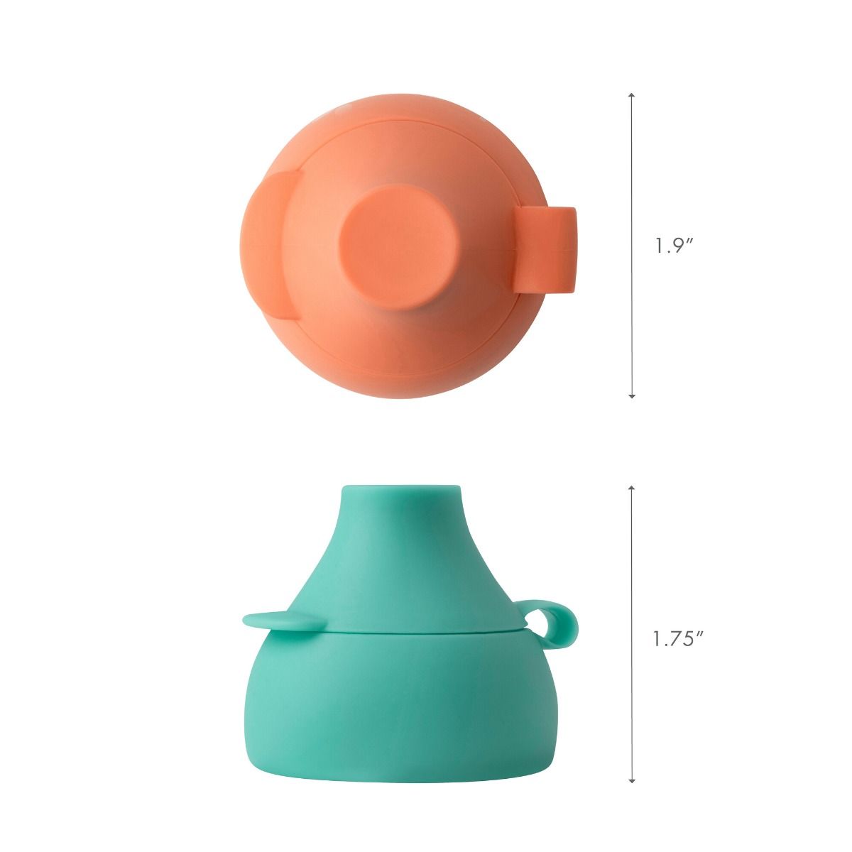 Boon Snug Sip Bottle Topper With Case 2pk for toddlers. MOD & TOD