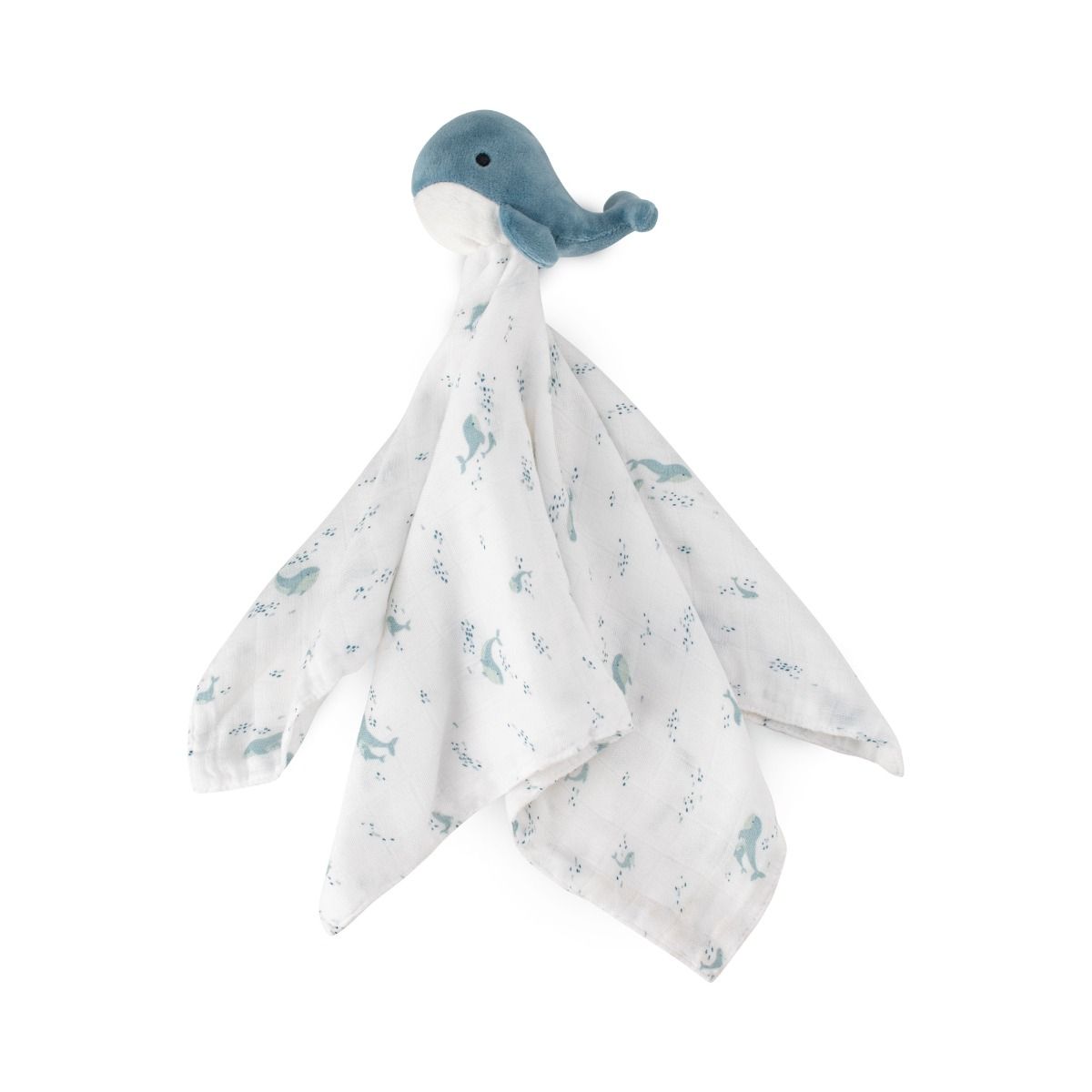 Little Bamboo Comforter - Wally the Whale | Baby Toy | modandtod.com