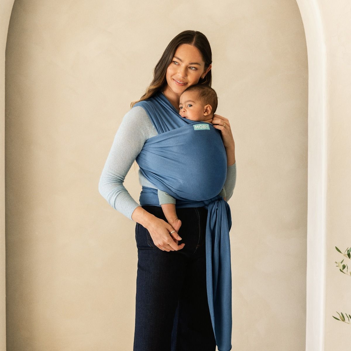 Moby Classic Wrap - Ocean | Baby Wrap | modandtod.com