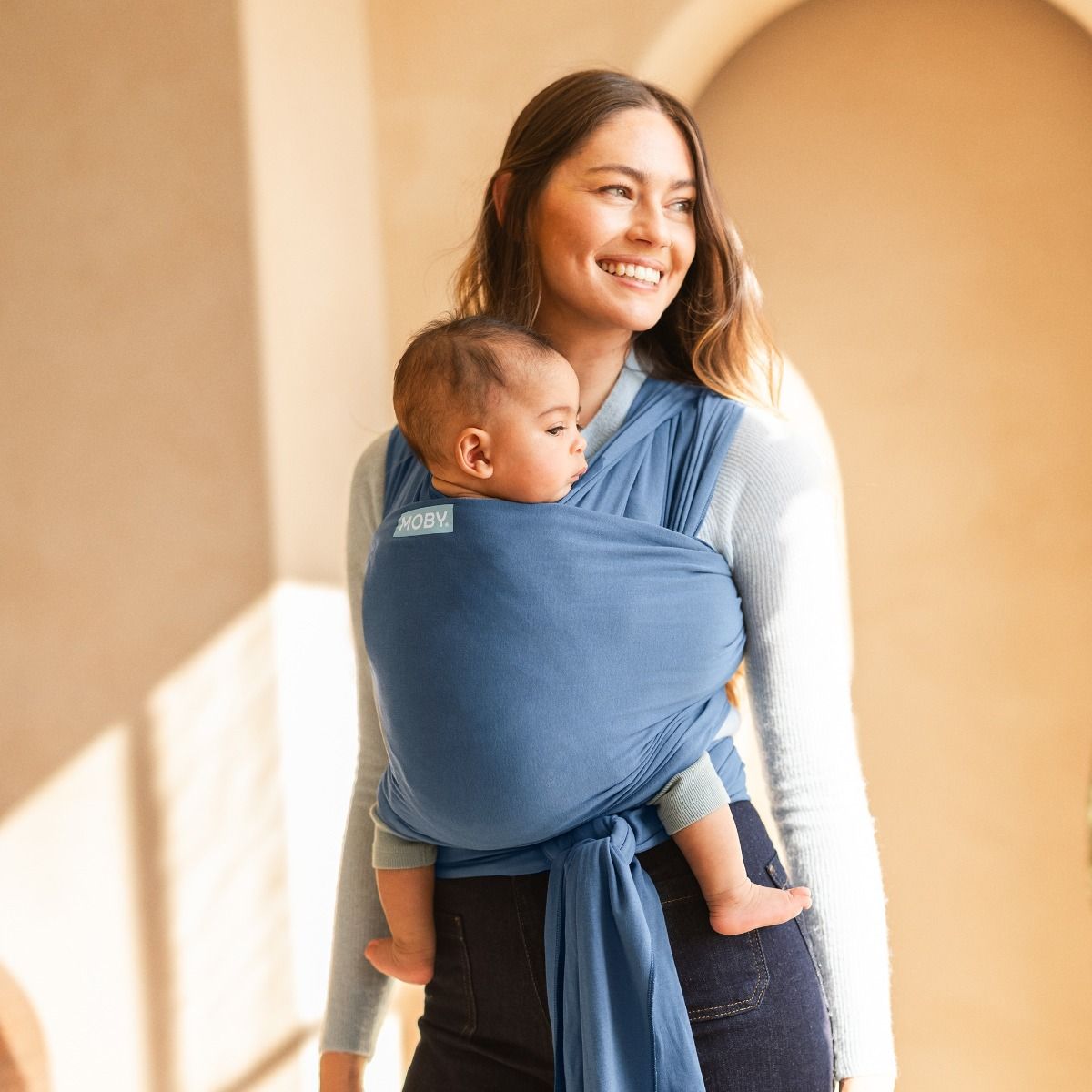 Moby Classic Wrap - Ocean | Baby Wrap | modandtod.com