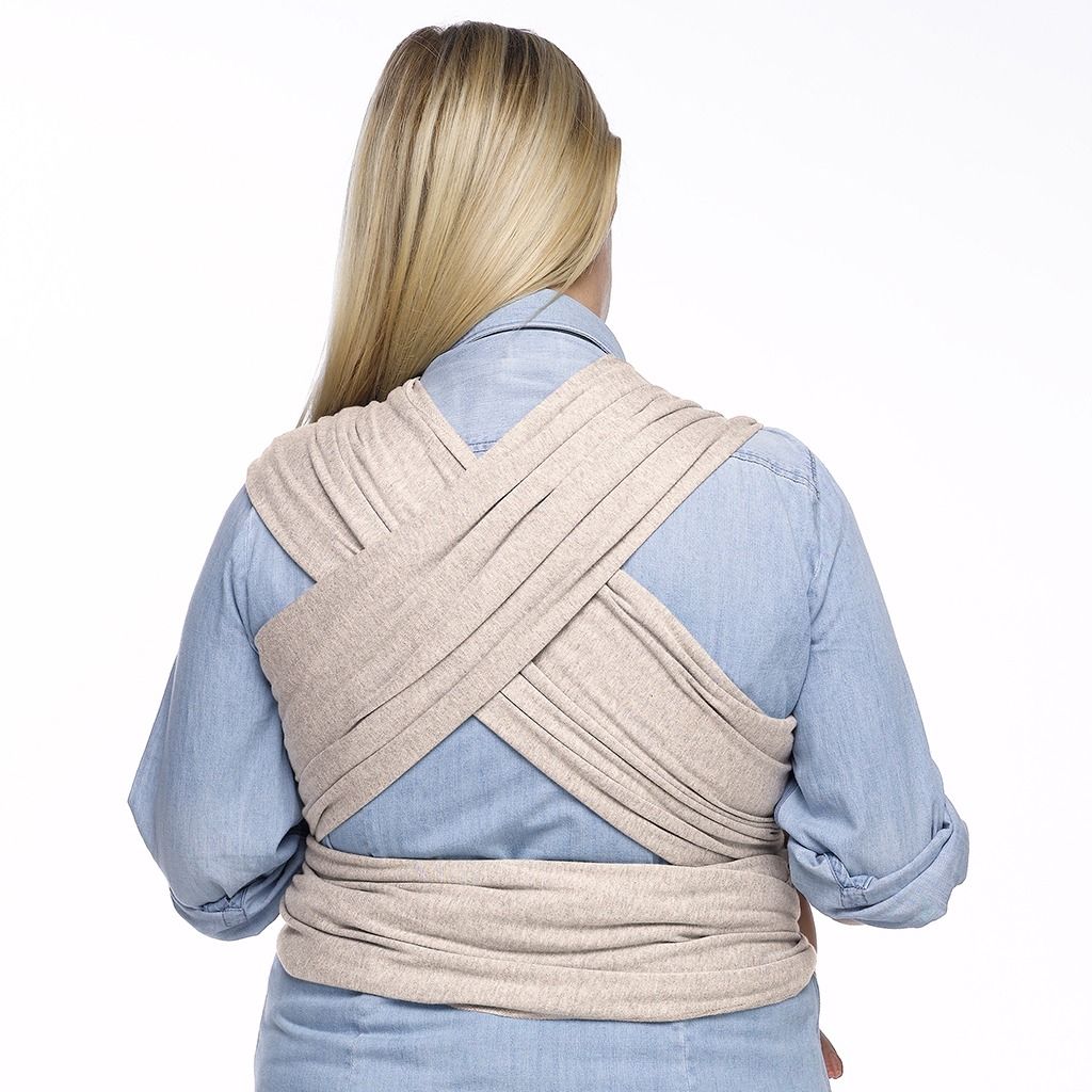 Moby Evolution Wrap - Almond | Baby Carrier Wrap | modandtod.com