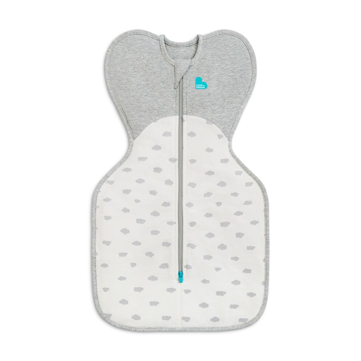 Swaddle Up™ All Seasons 1.5 TOG - Little Dreamer Mini Cloud for newborn and baby. MOD & TOD