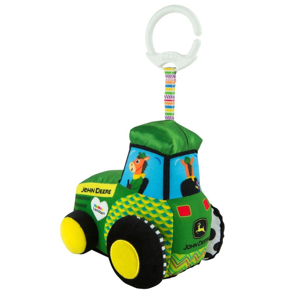 Lamaze Clip 'n' Go Tractor for baby. MOD & TOD