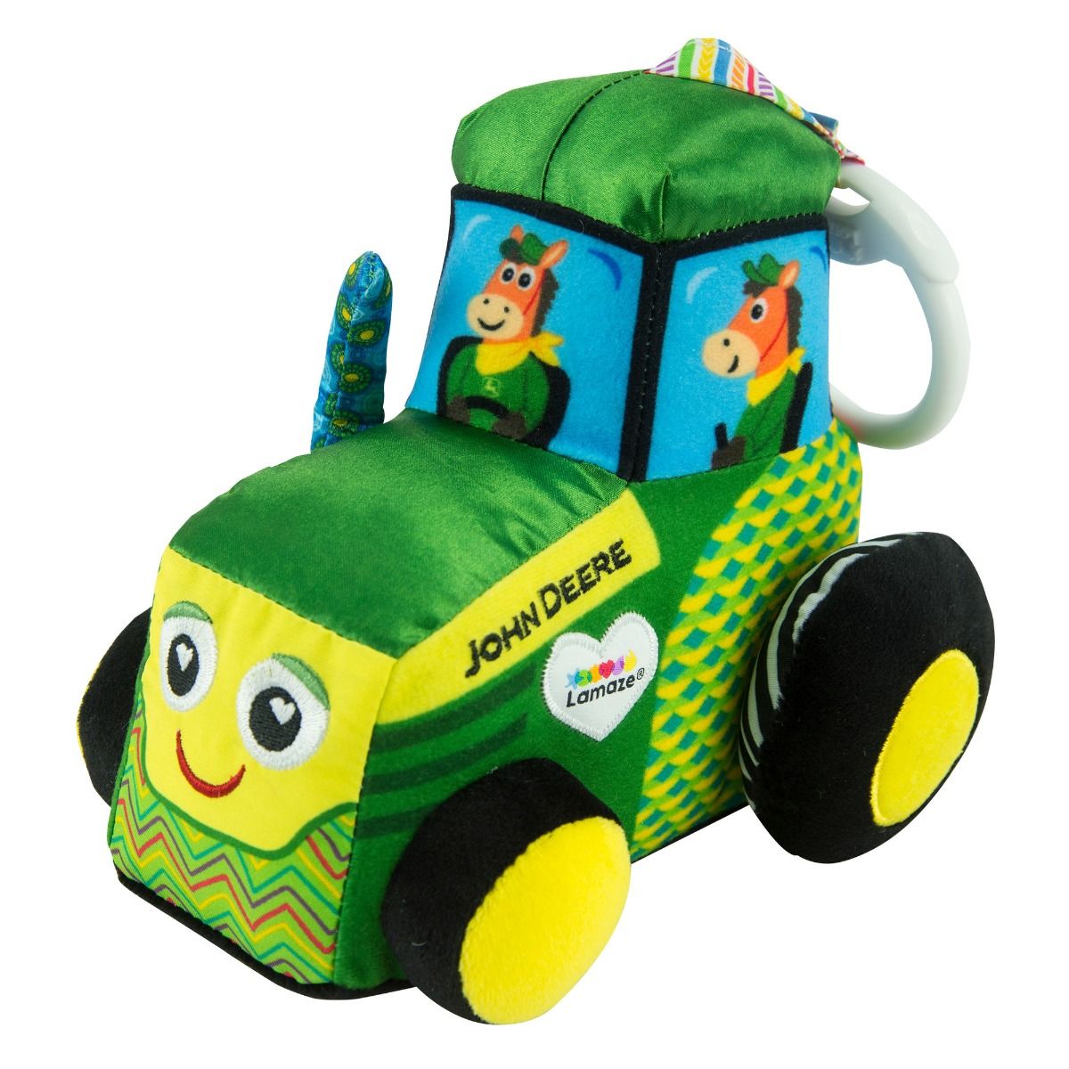 Lamaze Clip 'n' Go Tractor for baby. MOD & TOD