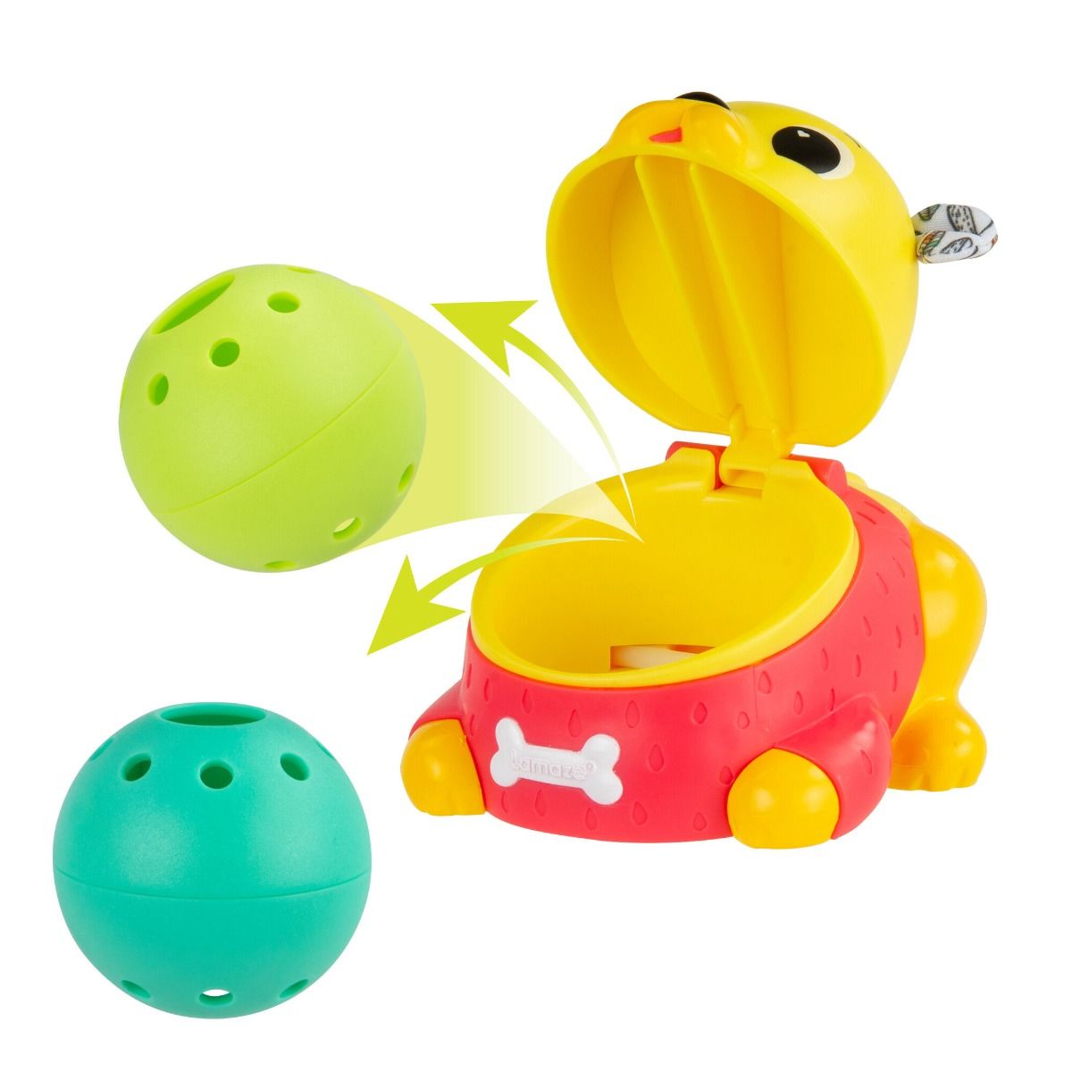 Lamaze Crawl & Chase Pug Popper Baby Toy | modandtod.com