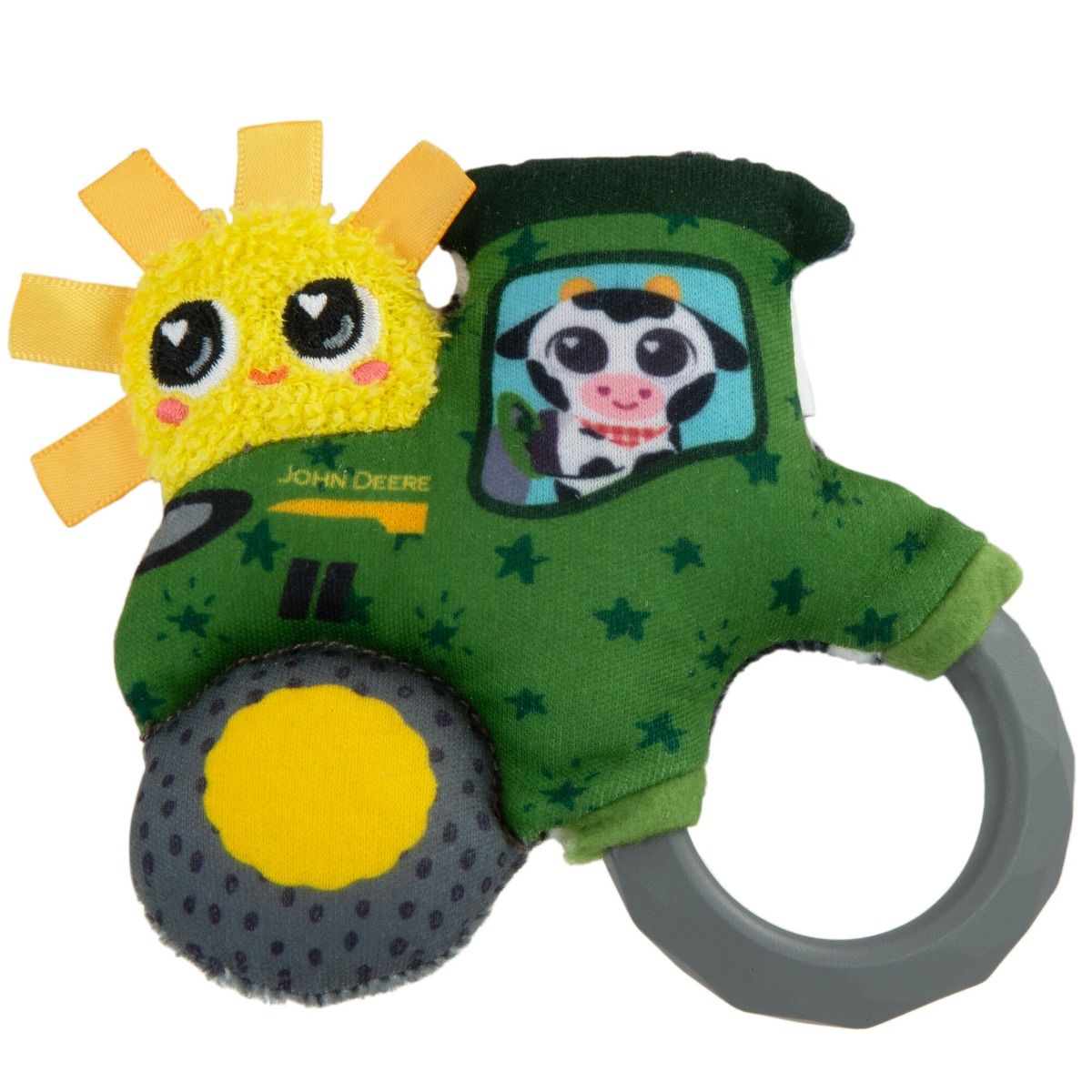 Lamaze John Deere My First Tractor Rattle for newborn and teething baby. MOD & TOD