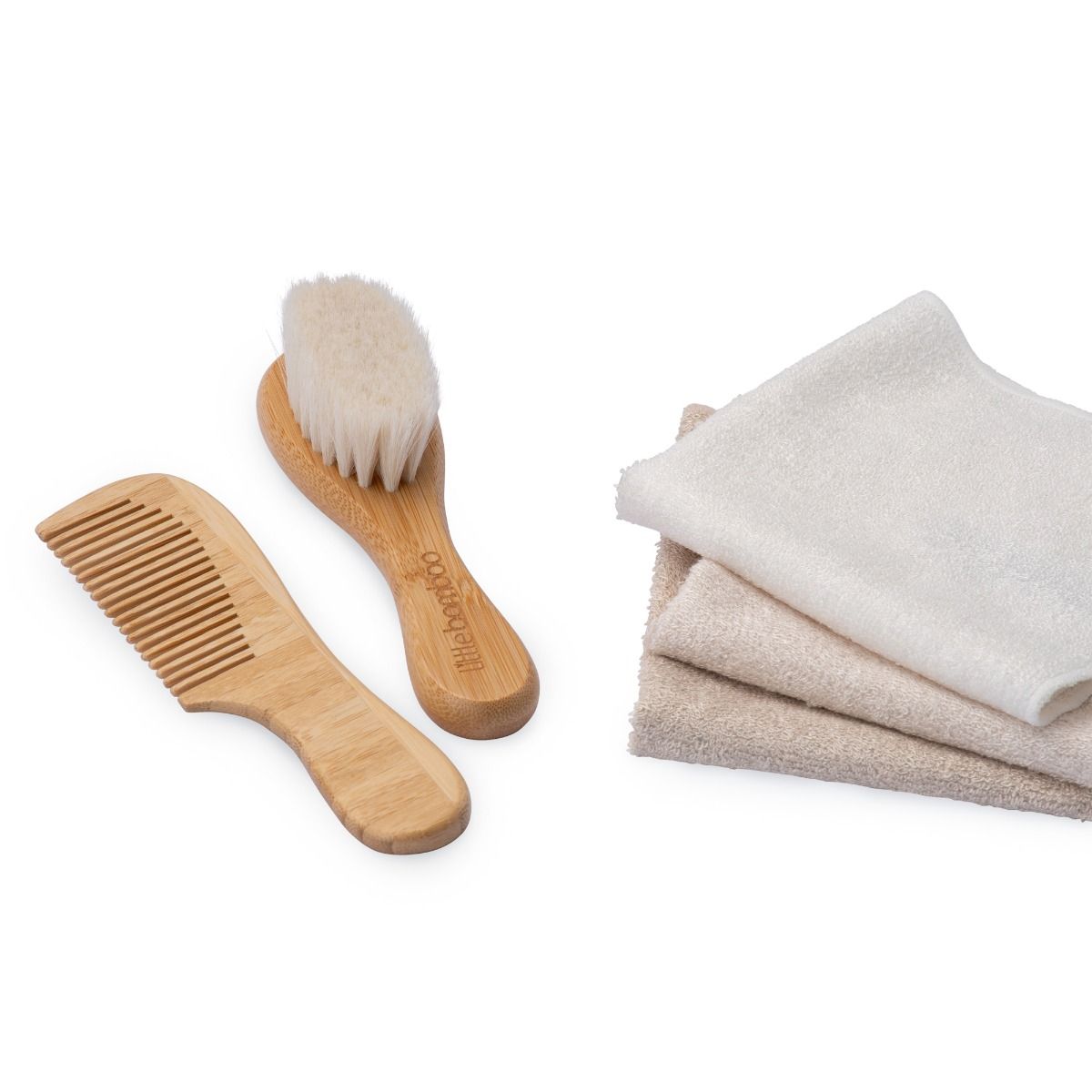 Little Bamboo Brush & Comb Set | modandtod.com
