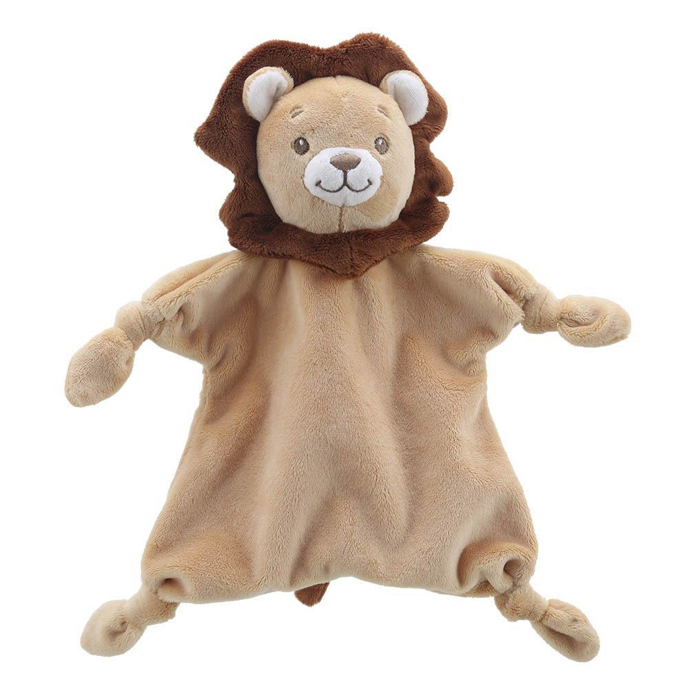 The Puppet Company Wilberry Eco Comforter - Lion for newborn baby. MOD & TOD