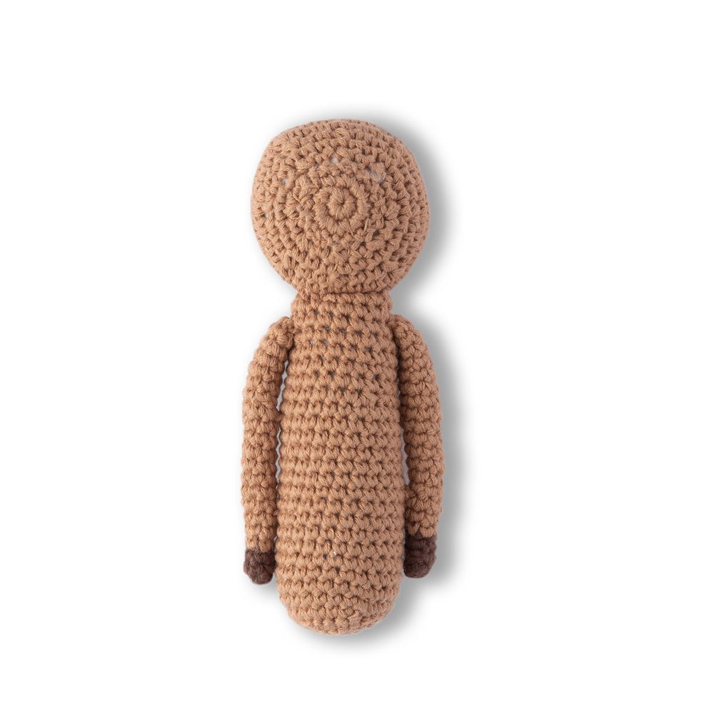 Weego Amigo Crochet Rattle - Sleepy Sloth | Baby Rattle Toy | modandtod.com