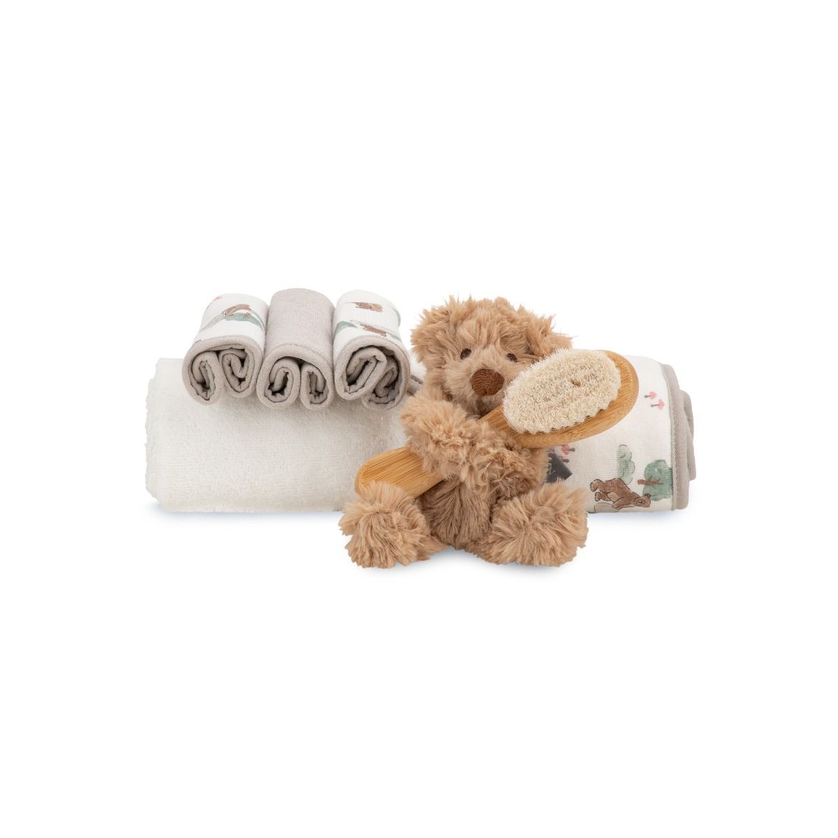 The Little Linen Company Bath Gift Set - Willow Bear | modandtod.com