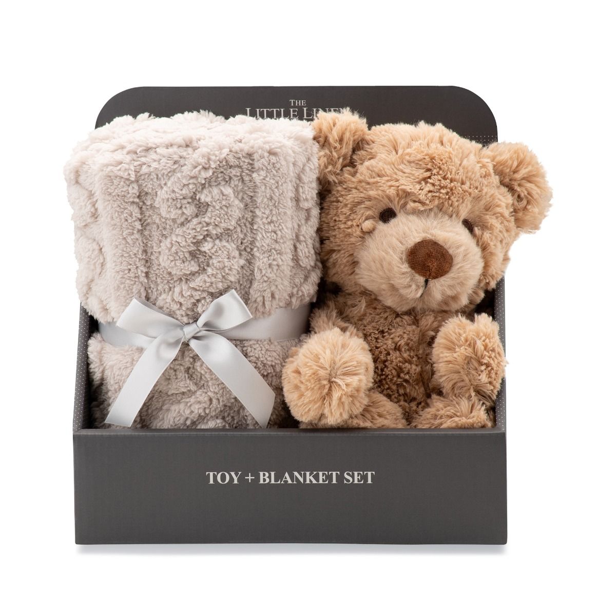 The Little Linen Company Plush Toy & Blanket - Willow Bear | Gift Set for Baby | modandtod.com