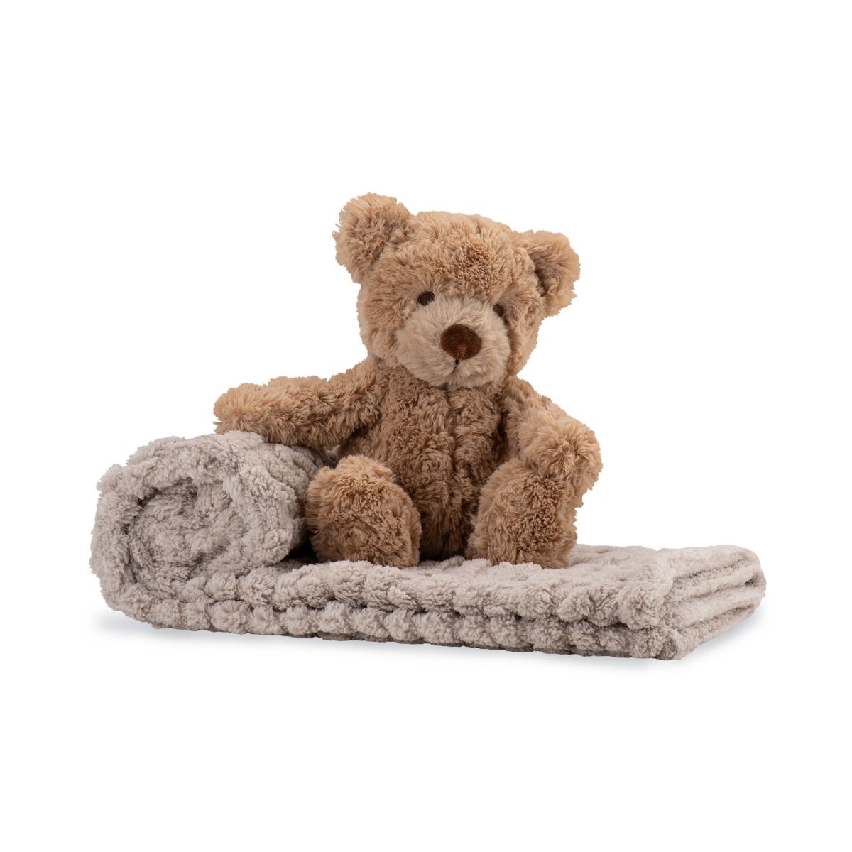 The Little Linen Company Plush Toy & Blanket - Willow Bear | Gift Set for Baby | modandtod.com