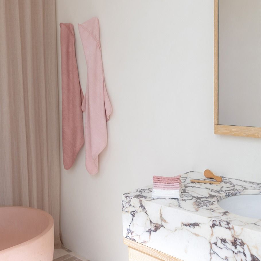 Little Bamboo Hooded Towel 2pk - Natural | Baby Bath Towel | modandtod.com