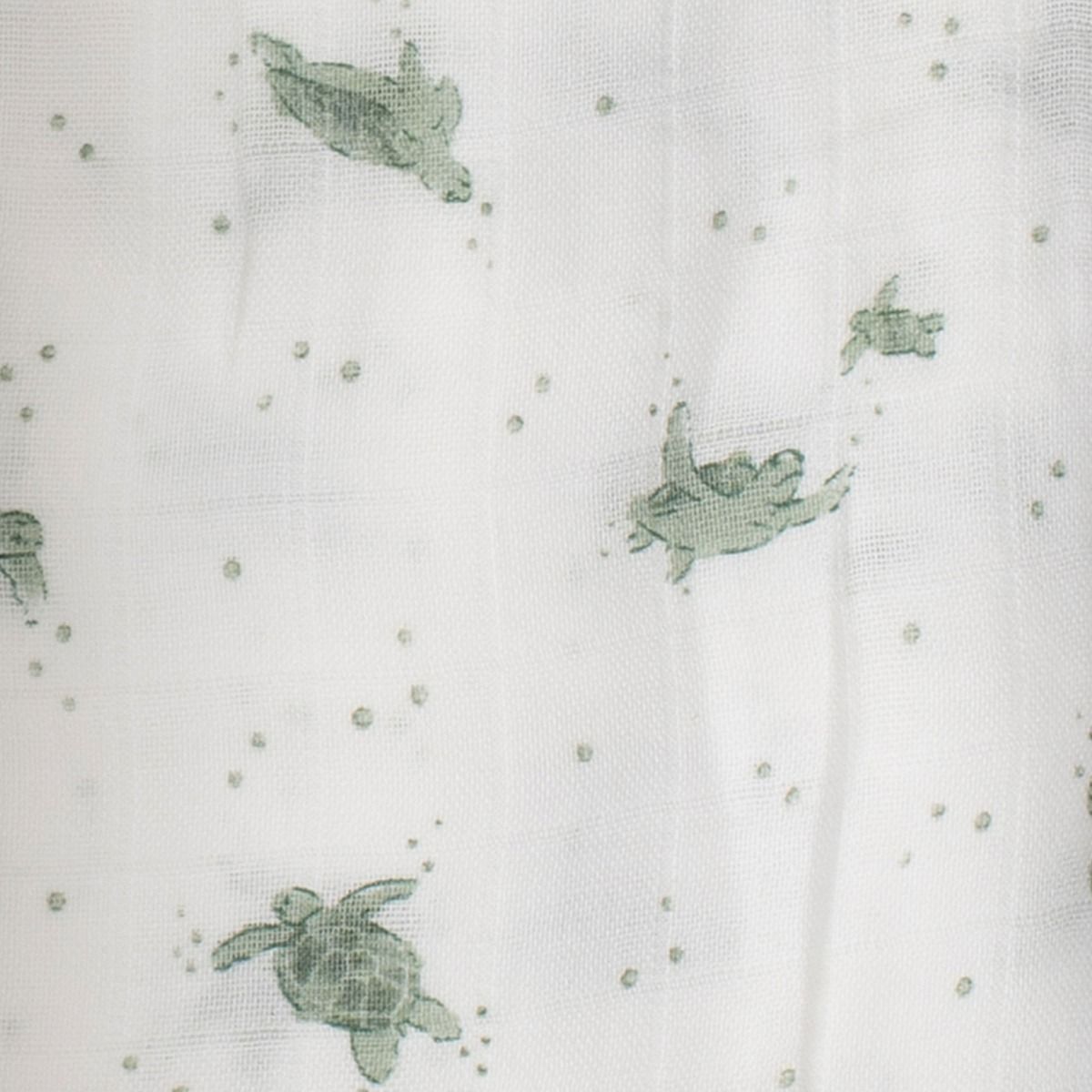 Little Bamboo Muslin Wraps 3pk - Turtle Bay | modandtod.com