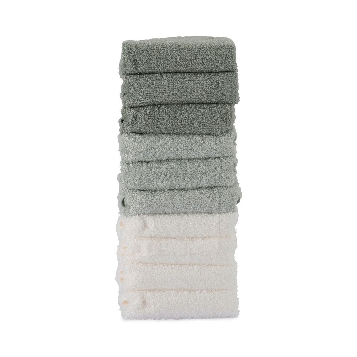 Little Bamboo Towelling Washer 10pk - Turtle Bay | modandtod.com