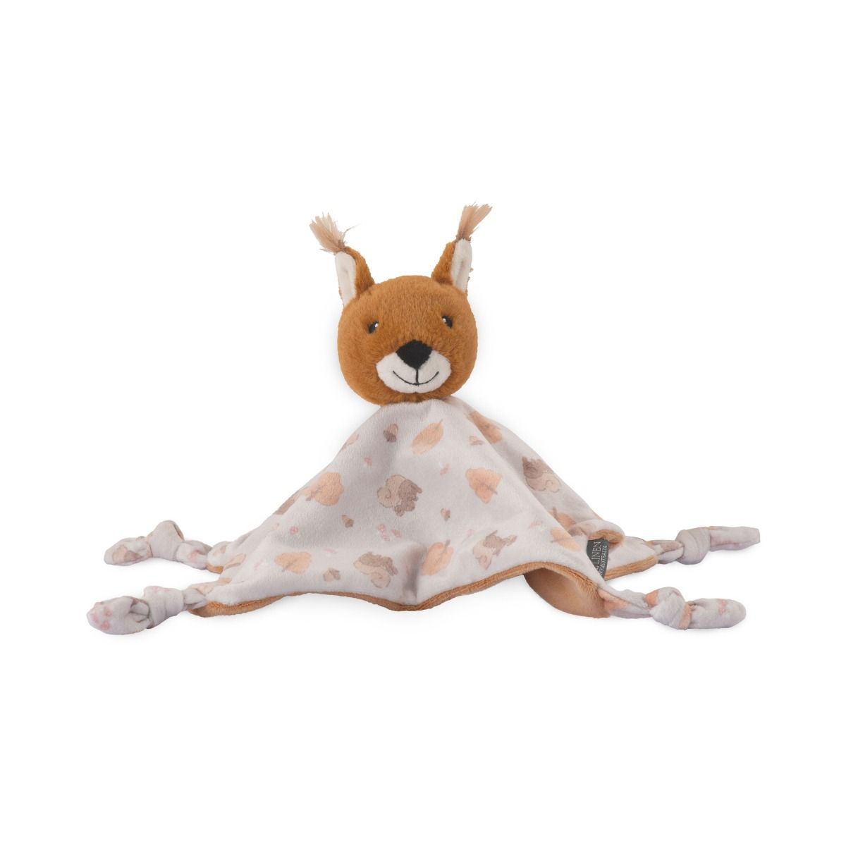 The Little Linen Company Baby Comforter Toy - Bushland Squirrel | modandtod.com