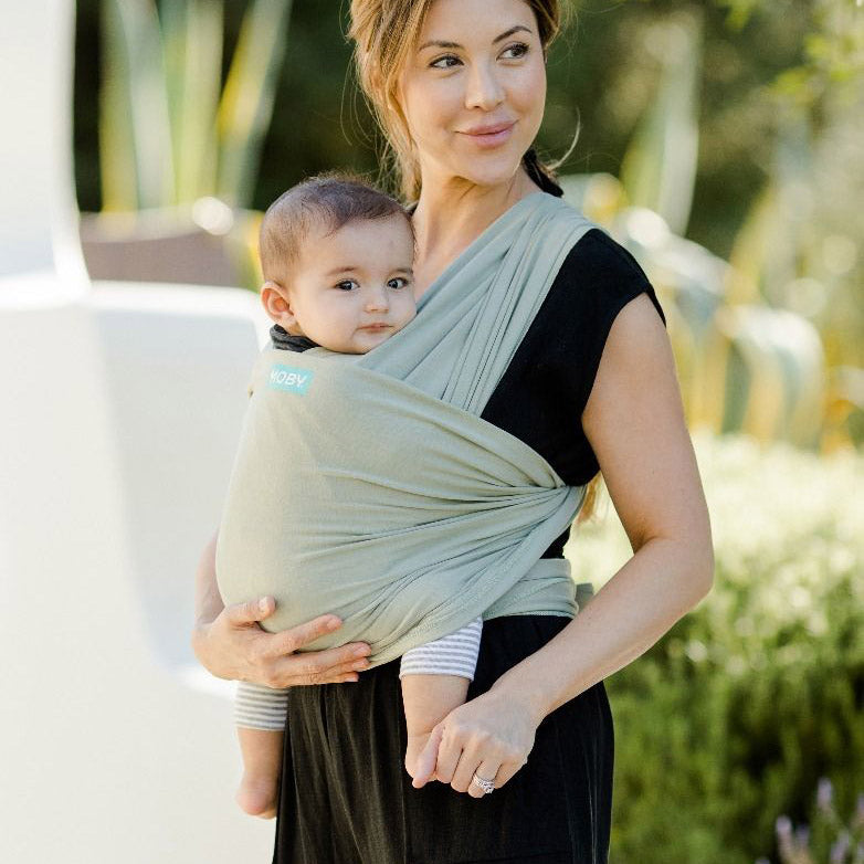 Moby Classic Wrap - Pear for baby wearing. MOD & TOD