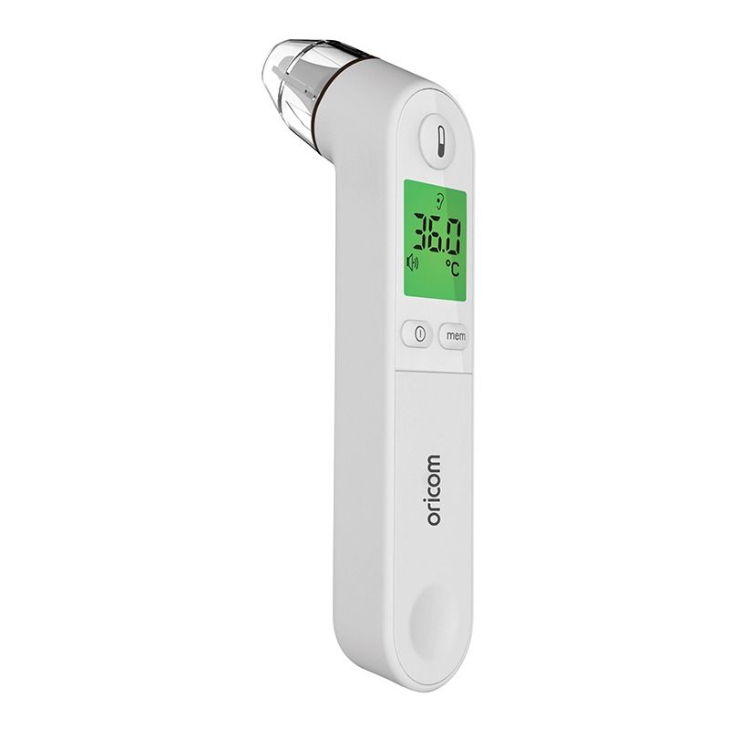 Oricom Infrared Ear Thermometer for newborn, baby and toddler. MOD & TOD